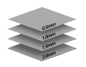 HY100-2 Thermal Pad Gray 10x10x2sm