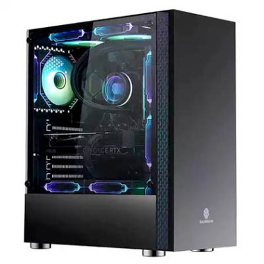 LC-610 Pro Atx Gaming Case Black