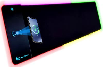 Mousepad RS-05 RGB Wireless Charge (30*80*0.4sm)